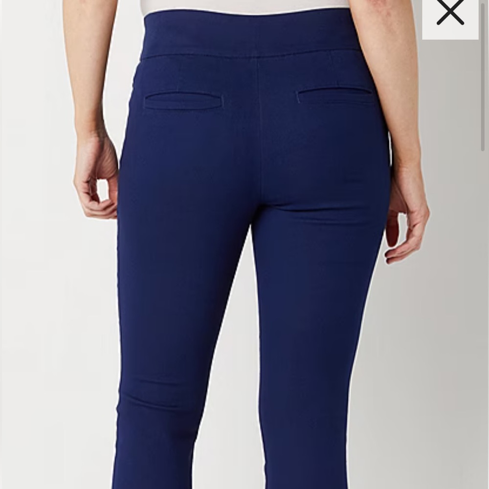 St John's Bay Mid Rise Capri Tummy Panel 18 NWT